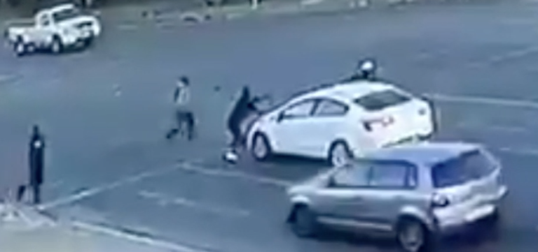 Video: Här skjuts Isabel kallblodigt ihjäl för sin bil