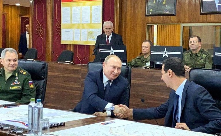 Putin och Assad i möte: ”Stora framsteg”