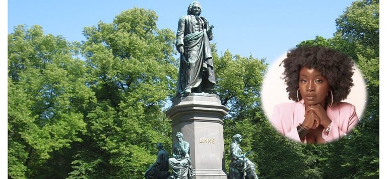 Afrikansk aktivist i Sverige vill ta bort Carl von Linné-statyer