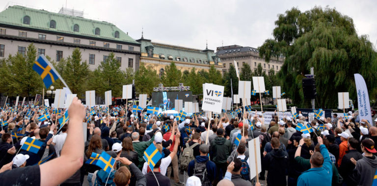 Alternativ för Sverige ökar kraftigt i Sentios opinionsmätning