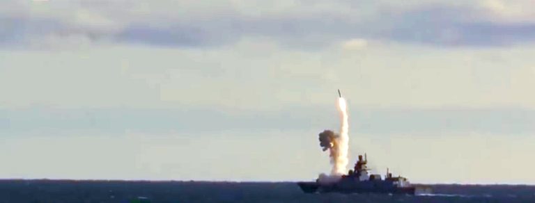 Ryska Norra flottan förbereder nytt test av överljudsmissilen Tsirkon