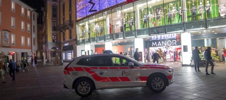 Två skadade i misstänkt terrordåd i Lugano, Schweiz