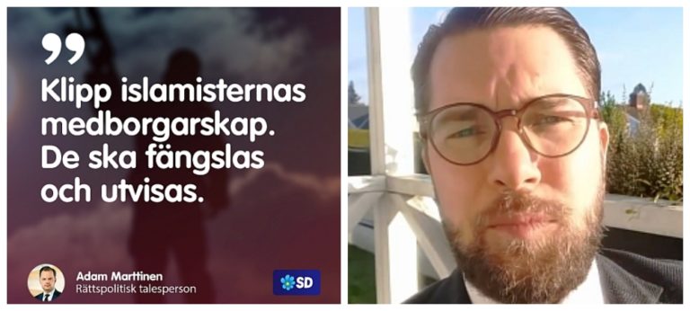 Jimmie Åkesson: ”Ta ifrån islamisterna deras medborgarskap”!