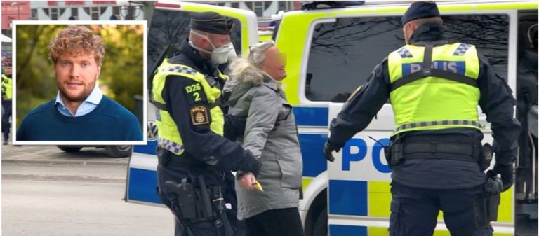 Pandemilagen slår till: 20 000 kronor i böter för demonstration