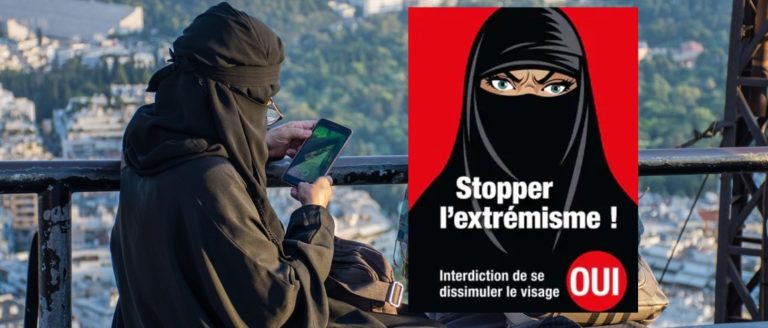Schweizare röstar för förbud mot full islamisk slöja