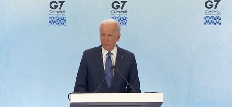 G7-toppmötet: Förvirrad Biden blandar ihop Syrien och Libyen tre gånger