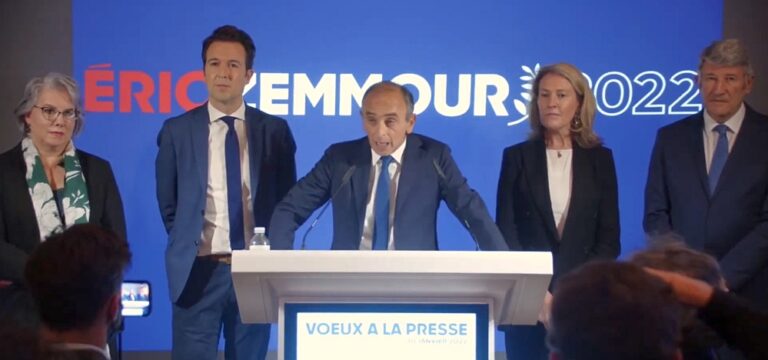 Eric Zemmour angrep Frankrikes journalistkår i sitt nyårstal – Macron kontrar med att hylla journalister