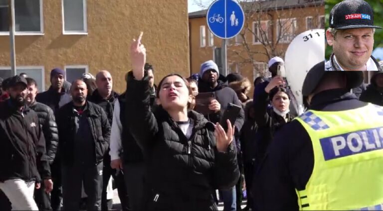 Polisen stoppar Paludan i Borås