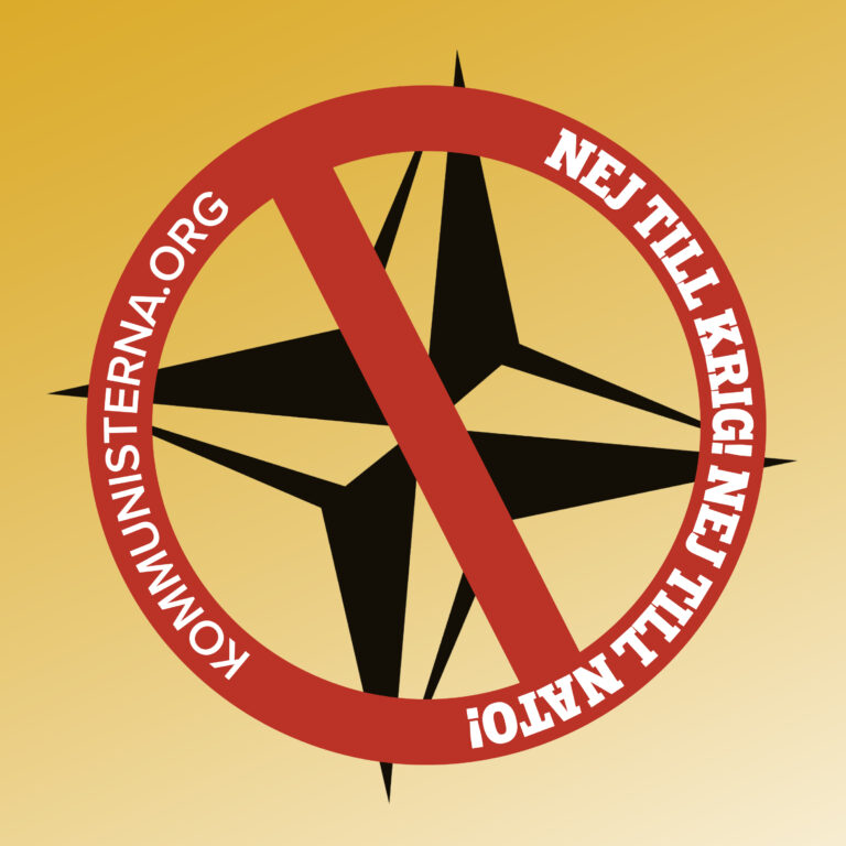 Kommunistiska Partiet säger fortsatt nej till Nato