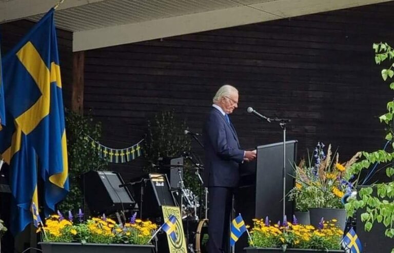 Nationaldagsfirande: Kungen i Olofström och på Skansen, nationella partier har aktiviteter på många håll