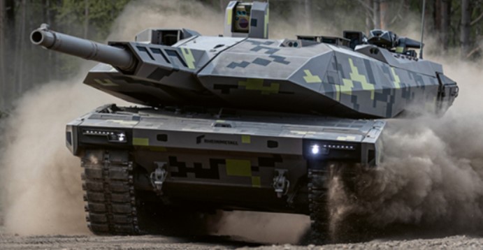 Rheinmetall presenterar ny tysk ”supertank”