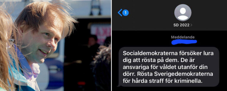 SD varnar för Socialdemokraterna i mass-sms – Aftonbladets politiska redaktör rasar