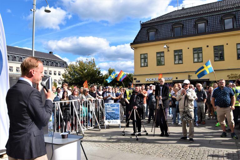 AfS på valturné bland skränande vänsterextremister i Mölndal och Göteborg