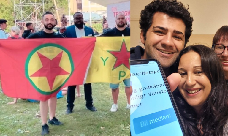 Terrormisstänkt kurd går med i Vänsterpartiet