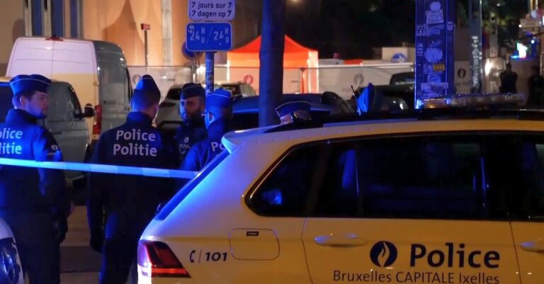 Polis dödad i knivattack i Bryssel, misstänkt terrordåd