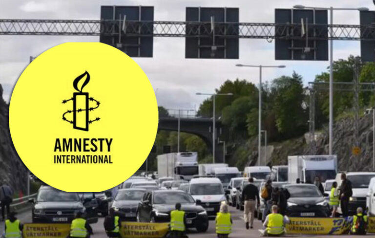 Amnesty kritiserar uppmärksammad dom mot klimataktivister – kallar aktionen ”fredlig”