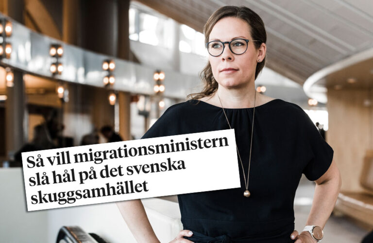 Migrationsministern om nya åtgärderna: ”Kan låta väldigt hårt”