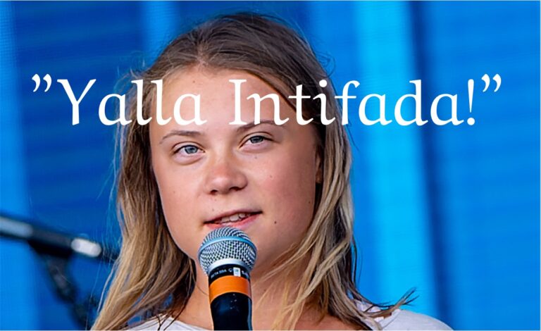 Greta Thunbergs Fridays for Future uppmanar till Intifada mot Israel