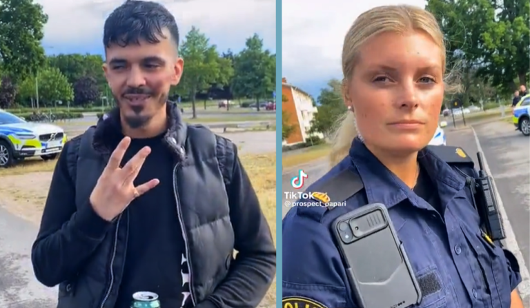 Två kvinnliga poliser förnedrade av invandrare – ”min snygging och prinsessa”