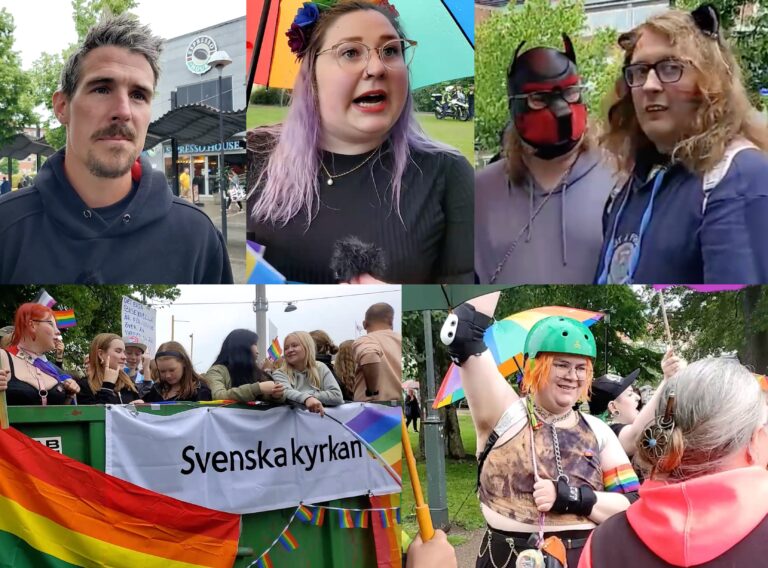 Bisexuell på Pride Borås: ”Hade jag sagt att jag är SD hade jag nog aldrig fått vara med”