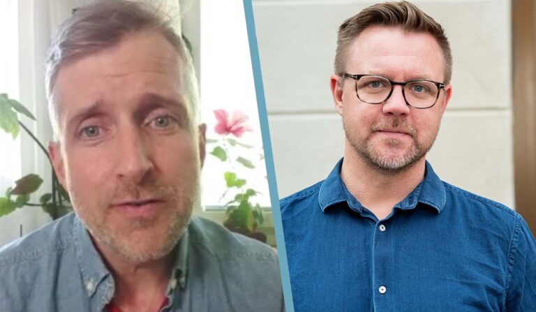 Fredrick Federleys ex-pojkvän och pedofilen Jonas Almqvist är aktiv som ”livscoach” på The Happy Swede