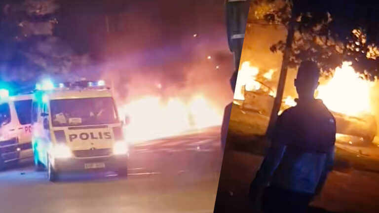 VIDEO: Nya invandrarupplopp i Rosengård – bilbränder och stenkastning mot polisen