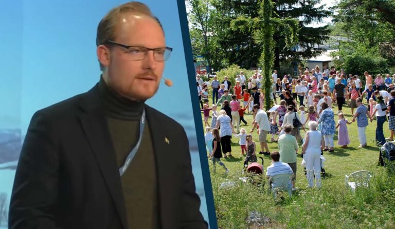 Aron Emilsson (SD) på Folk och försvar: ”Sverigebilden har skadeskjutits”