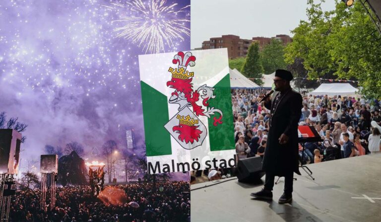 Malmö stad hade ”inga pengar” för nyårsfirande – finansierar samtidigt Eid-festival med 1,8 miljoner