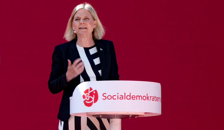 Magdalena Andersson på frågan om socialdemokratiska anonyma konton: ”Det finns konton”