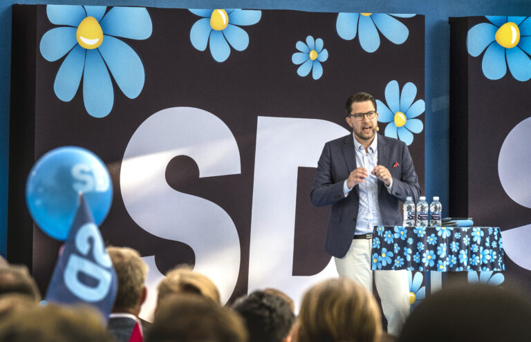 Jimmie Åkesson i Almedalen: ”Behövs ett paradigmskifte inom skolpolitiken”