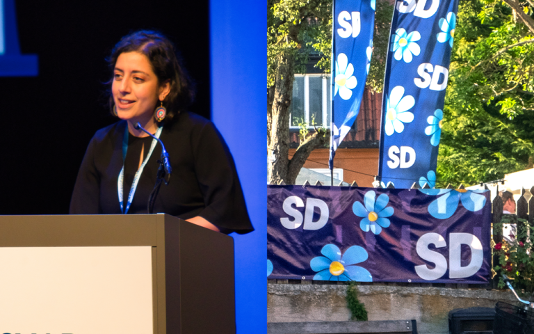 Mångåriga SD-hataren Simona Mohamsson ny partiledare för Liberalerna